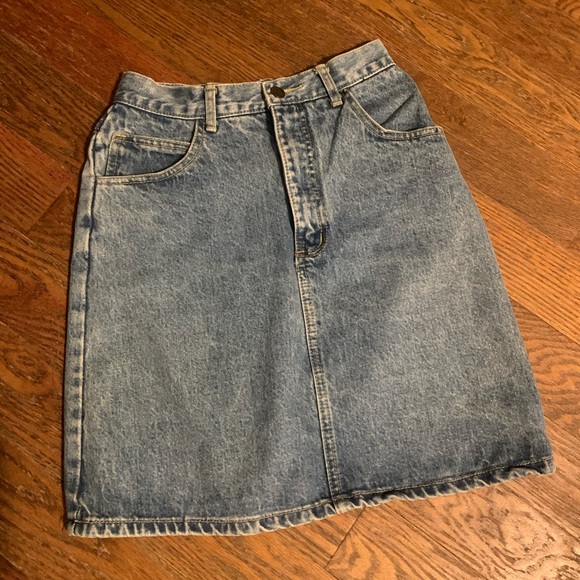 Guess Skirt Blue Jean Size 28 Women’s - Picture 2 of 8